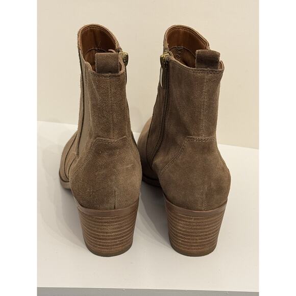 Franco Sarto Sager Suede Pointed Toe Ankle Boots Women's 8.5 - Picture 6 of 12